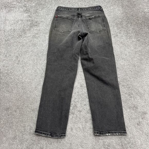 BDG Urban Outfitters Slim Straight Denim jeans Womens 28 Faded Black High Rise - Picture 2 of 16